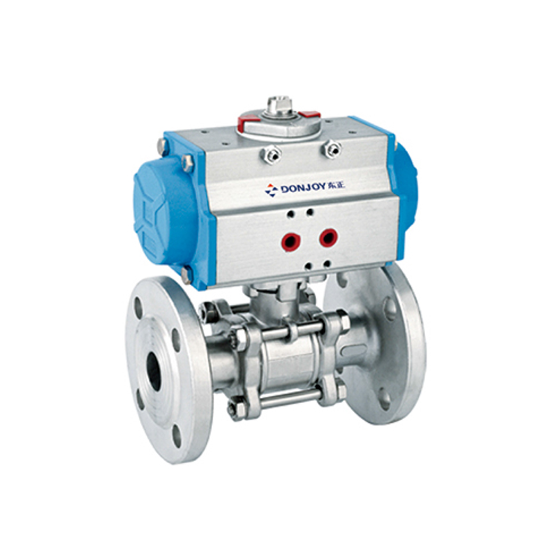 三片式法蘭球閥(高平臺)